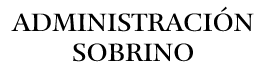 Administración Sobrino logo
